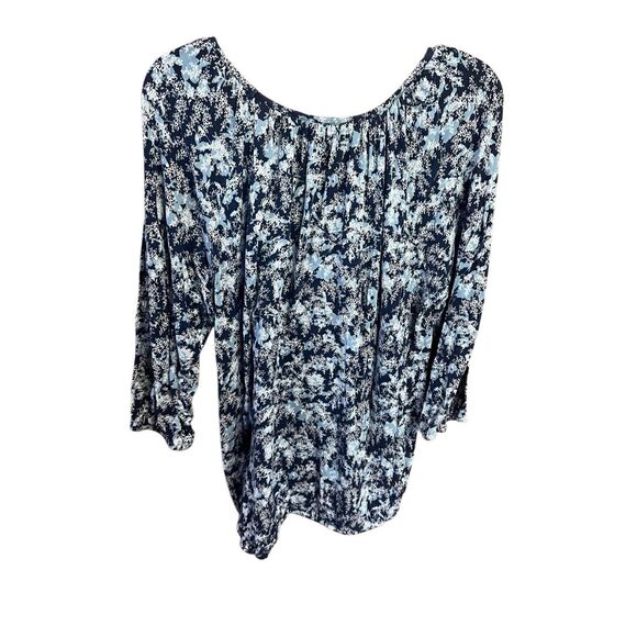 Michael Kors Pullover Knit top Sz OX (10/12) Blues - Picture 2 of 7